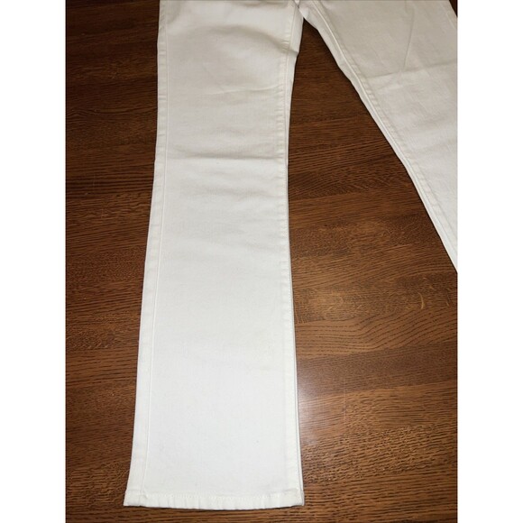 Levis Demi Curve Classic Rise White Jeans Womens 8/29 - Picture 2 of 7